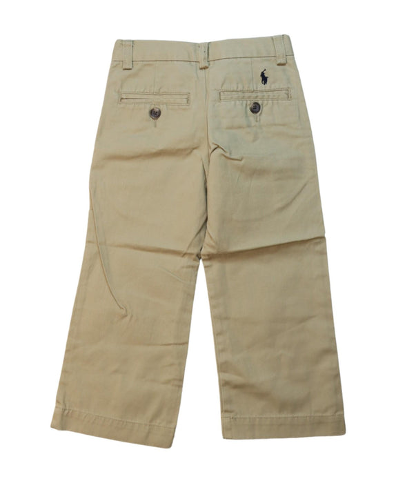 A Brown Casual Pants from Polo Ralph Lauren in size 2T for boy. (Back View)