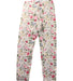 A White Leggings from Monnalisa in size 8Y for girl. (Front View)