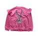 A Pink Zippered Sweatshirts from Monnalisa in size 6T for girl. (Back View)