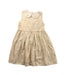 A Gold Sleeveless Dresses from Mamas & Papas in size 2T for girl. (Front View)