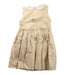 A Gold Sleeveless Dresses from Mamas & Papas in size 2T for girl. (Back View)