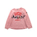 A Pink Crewneck Sweatshirts from Miki House in size 4T for girl. (Front View)