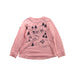 A Pink Crewneck Sweatshirts from Miki House in size 4T for girl. (Back View)