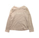 A Beige Long Sleeve T Shirts from Chloe in size 5T for girl. (Front View)