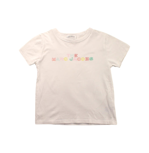 A White Short Sleeve T Shirts from Little Marc Jacobs in size 5T for neutral. (Front View)