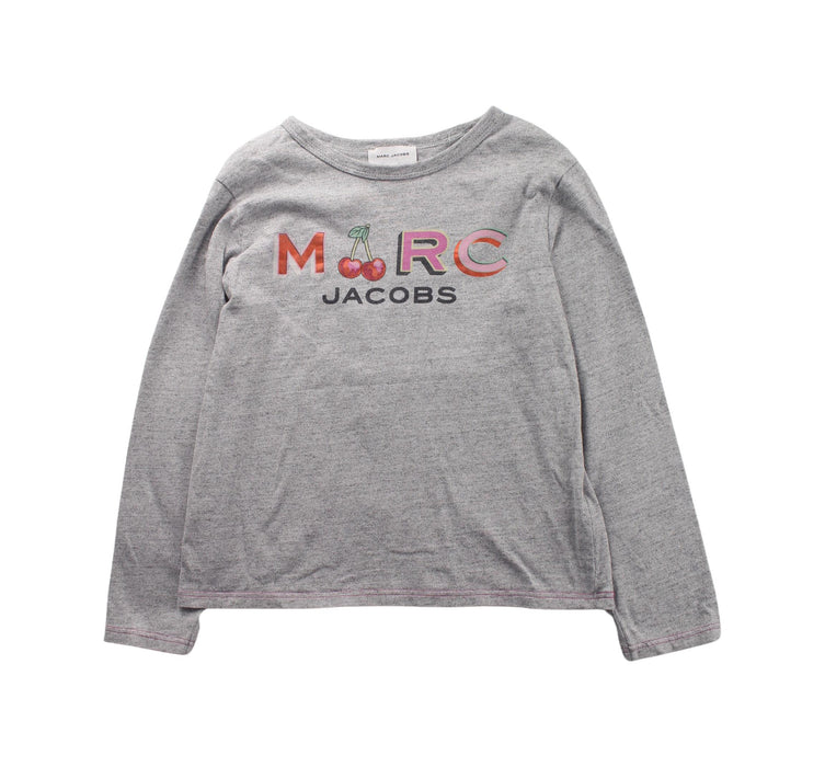 A Grey Long Sleeve T Shirts from Little Marc Jacobs in size 8Y for girl. (Front View)