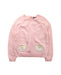 A Pink Knit Sweaters from Polo Ralph Lauren in size 5T for girl. (Front View)