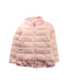 A Pink Puffer/Quilted Jackets from Nicholas & Bears in size 3T for girl. (Front View)