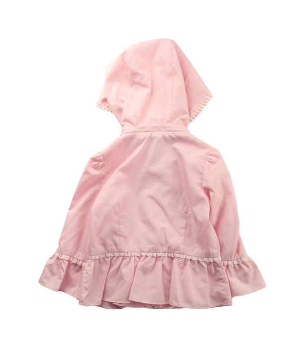 A Pink Lightweight Jackets from Nicholas & Bears in size 4T for girl. (Back View)