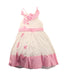 A Pink Sleeveless Dresses from Nicholas & Bears in size 2T for girl. (Front View)