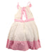 A Pink Sleeveless Dresses from Nicholas & Bears in size 2T for girl. (Back View)