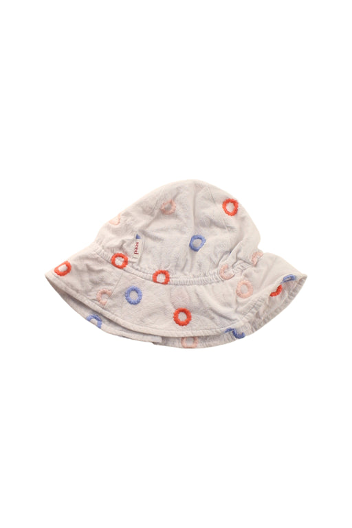 A White Sun Hats from Seed in size O/S for girl. (Front View)