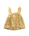 A Yellow Sleeveless Dresses from Tommy Bahama in size 2T for girl. (Back View)