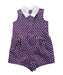 A Red Sleeveless Rompers from Janie & Jack in size 2T for girl. (Front View)