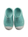 A Green Aqua Shoes from Native Shoes in size 18-24M for girl. (Back View)