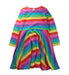 A Multicolour Long Sleeve Dresses from Frugi in size 6T for girl. (Front View)