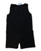 A Black Sleeveless Rompers from Agnes b. in size 6-12M for neutral. (Back View)