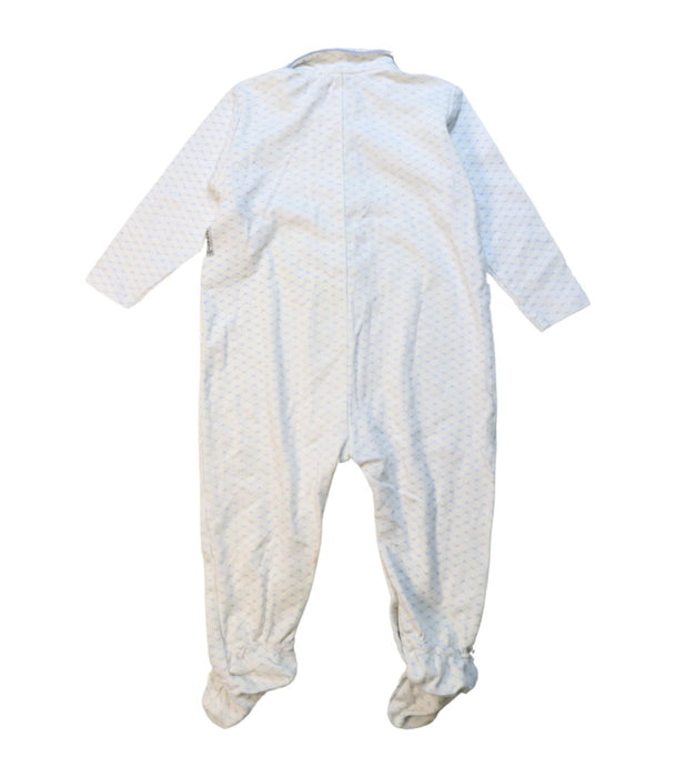 A White Onesies from Armani in size 6-12M for neutral. (Back View)