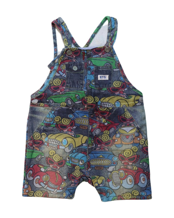 A Multicolour Overall Shorts from Hysteric Mini in size 12-18M for girl. (Front View)