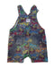 A Multicolour Overall Shorts from Hysteric Mini in size 12-18M for girl. (Back View)