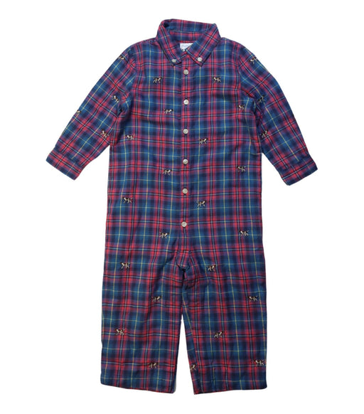 A Multicolour Long Sleeve Jumpsuits from Ralph Lauren in size 6-12M for boy. (Front View)