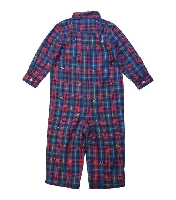 A Multicolour Long Sleeve Jumpsuits from Ralph Lauren in size 6-12M for boy. (Back View)