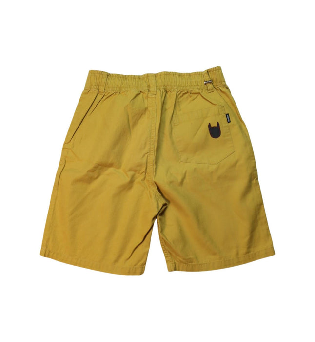 A Yellow Shorts from Munster in size 8Y for boy. (Back View)