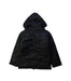 A Black Puffer/Quilted Jackets from A for Apple in size 5T for girl. (Back View)