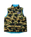 A Multicolour Outerwear Vests from BAPE KIDS in size 7Y for boy. (Back View)