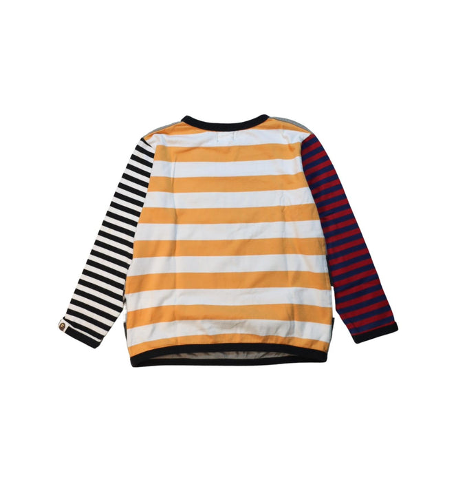 A Multicolour Long Sleeve T Shirts from BAPE KIDS in size 5T for boy. (Back View)