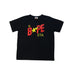 A Black Short Sleeve T Shirts from BAPE KIDS in size 7Y for boy. (Front View)