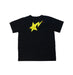 A Black Short Sleeve T Shirts from BAPE KIDS in size 7Y for boy. (Back View)