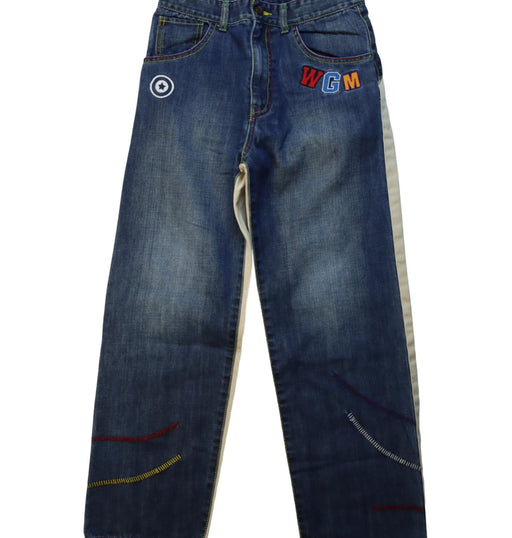 A Multicolour Jeans from BAPE KIDS in size 10Y for boy. (Front View)