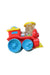 A Multicolour Cars Trucks Trains & Remote Control from Fisher Price in size O/S for neutral. (Front View)