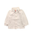 A White Long Sleeve Shirts from Momonittu in size 6-12M for girl. (Front View)