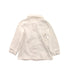 A White Long Sleeve Shirts from Momonittu in size 6-12M for girl. (Back View)