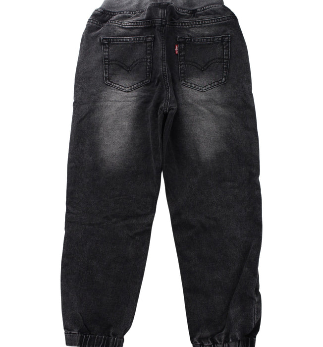 A Black Casual Pants from Levi's in size 5T for boy. (Back View)