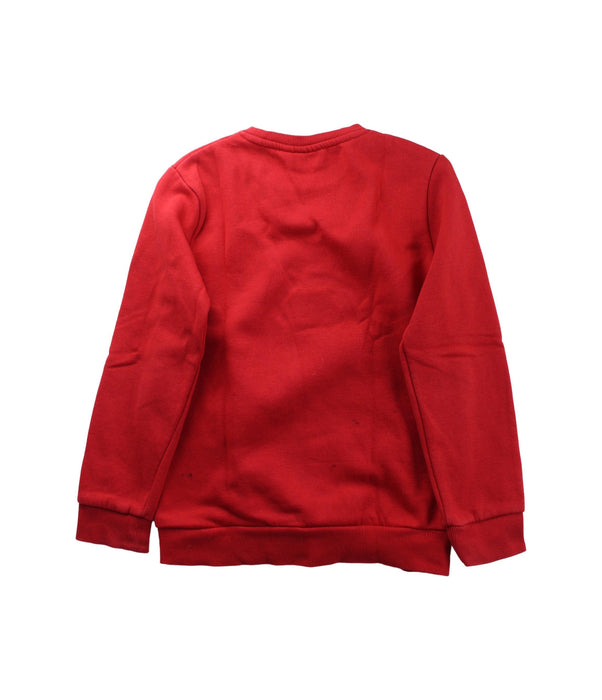 A Red Crewneck Sweatshirts from Fila in size 8Y for neutral. (Back View)