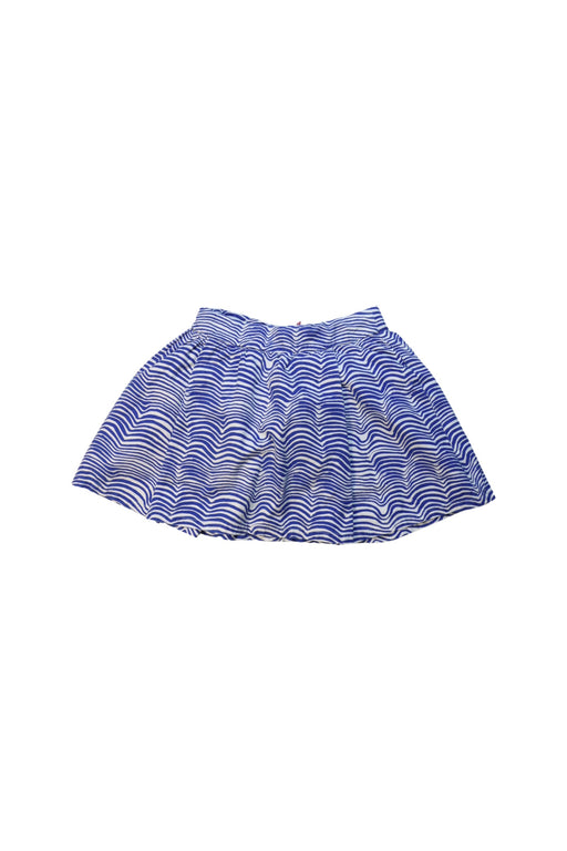 A Blue Short Skirts from Jean Bourget in size 6T for girl. (Front View)