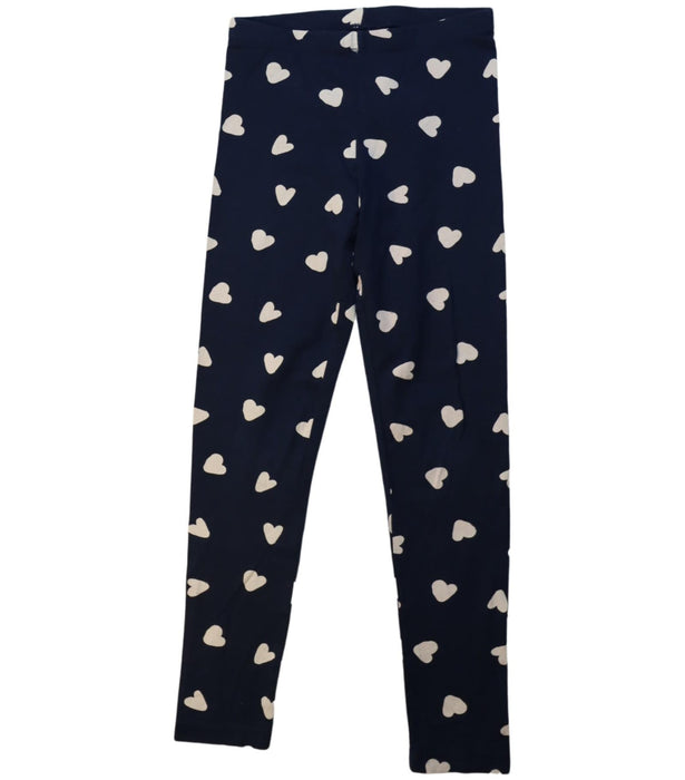 A Navy Leggings from Monoprix in size 8Y for girl. (Front View)