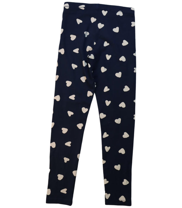 A Navy Leggings from Monoprix in size 8Y for girl. (Back View)