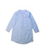 A Blue Long Sleeve Dresses from Monoprix in size 5T for girl. (Front View)