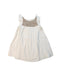 A White Sleeveless Dresses from Bonpoint in size 2T for girl. (Front View)