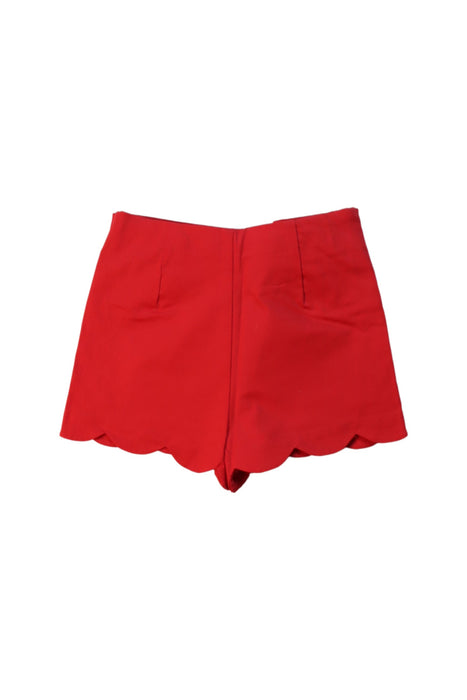 A Red Shorts from Jacadi in size 5T for girl. (Back View)