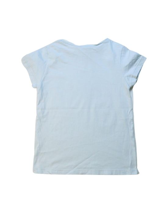 A Blue Short Sleeve T Shirts from Jacadi in size 8Y for girl. (Back View)