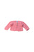 A Pink Cardigans from Petit Bateau in size 0-3M for girl. (Front View)