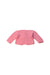 A Pink Cardigans from Petit Bateau in size 0-3M for girl. (Back View)