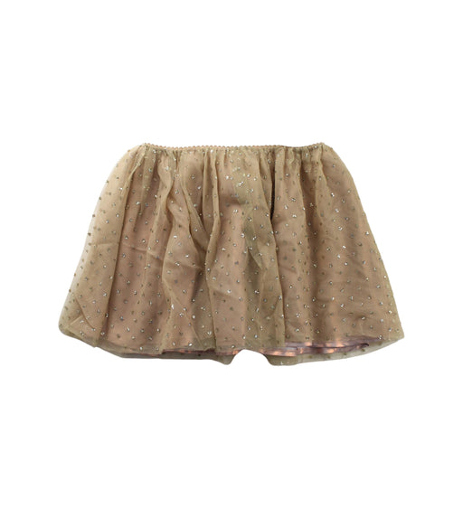 A Gold Tulle Skirts from Bonpoint in size 8Y for girl. (Front View)