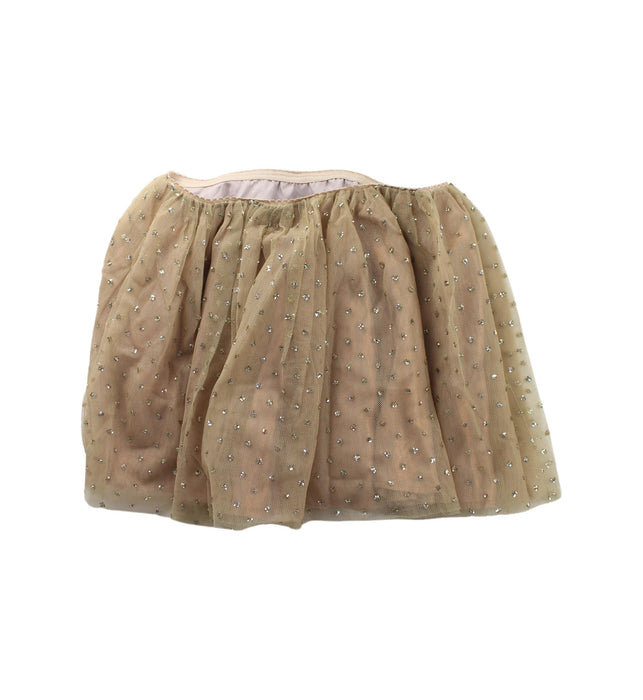 A Gold Tulle Skirts from Bonpoint in size 8Y for girl. (Back View)