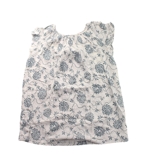 A White Short Sleeve Tops from Bonpoint in size 8Y for girl. (Front View)